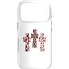 Trendy Grace Designs Custodia per iPhone 17 Pro Carino Christian Coquette Croce Rosa Leopard Faith Design