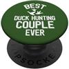 Duck Hunting Family Clothing La migliore coppia di caccia alle anatre mai divertente cacciatore di anat PopSockets PopGrip Adesivo