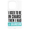 Funny Family & Parenting Humor Designs Custodia per iPhone 15 Pro Ho usato per essere al comando, poi ho avuto un nipote divertente
