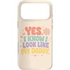 Mini Me Sayings Custodia per iPhone 17 Pro Max Papà Lookalike Ragazza Carino Famiglia