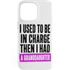 Funny Family & Parenting Humor Designs Custodia per iPhone 14 Pro Max Ho usato per essere al comando, poi ho avuto uno scherzo sulla nipote
