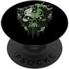 84 Pixel Design Tech Skull Futuristic Mechanical Skull Bot Future Technology PopSockets PopGrip Adesivo