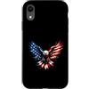 F4NT4STIC Custodia per iPhone XR 250th Anniversary USA Patriotic 4th July Eagle