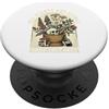 Giardiniere Giardino Abbigliamento Piant Maglietta Da Giardino Da Donna, Fiorista, Hobby, PopSockets PopGrip Adesivo