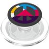Polyamory Flag Peace Sign Polyamorous Te Polyamory Bandiera Segno della Pace Polyamorous PopSockets PopGrip per MagSafe