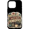 Jimbeels Custodia per iPhone 16 Pro Geduldsfaden Homeoffice umorismo ufficio tedesco