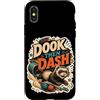 Jimbeels Custodia per iPhone X/XS Dook Then Dash umorismo furetto zoomies