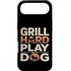 Backyard Bbq Dog Lover Custodia per iPhone Air Grill Difficile Giocare Con Cane Backyard Barbecue Amante