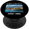 Peruvian Passion - Peru in every thread Lago Titicaca Puno Perù Paesaggio Viaggio Peruviano Design PopSockets PopGrip Adesivo