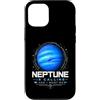 Neptune Sol VIII Custodia per iPhone 12/12 Pro Nettuno sta chiamando e devo andare Blue Gas Planet Space Lover
