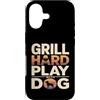 Backyard Bbq Dog Lover Custodia per iPhone 17 Grill Difficile Giocare Con Cane Backyard Barbecue Amante