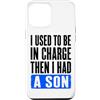 Funny Family & Parenting Humor Designs Custodia per iPhone 12 Pro Max Ho usato per essere al comando, poi ho avuto un figlio divertente