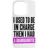 Funny Family & Parenting Humor Designs Custodia per iPhone 14 Pro Ho usato per essere al comando, poi ho avuto uno scherzo sulla nipote