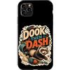 Jimbeels Custodia per iPhone 11 Pro Max Dook Then Dash umorismo furetto zoomies