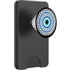 TrendyGrips Ciondolo di buona fortuna con simbolo blu dell'occhio greco PopSockets PopWallet per MagSafe