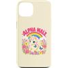 Rainbow Ego Co Custodia per iPhone 13 Carino Divertente Unicorno Arcobaleno Alpha Meme Parodia Mas