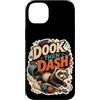 Jimbeels Custodia per iPhone 14 Plus Dook Then Dash umorismo furetto zoomies