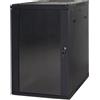 LINK ARMADIO RACK 19" 15 UNITA DA MURO PER RETI (A)750 X (L)540 X (P) 450 MM COLORE NERO PORTA VETR