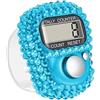 Generic Contatore elettronico per , blu, contatore elettronico per , contatori ripristinabili, clicker per lavoro a maglia, clicker manuale manuale LCD digitale, portatile, per riga, golf, pesca a