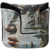 SyXIOP The Sea and Adventure - Copritesta per putter con chiusura magnetica, per uomini e donne, in pelle sintetica