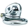 Hdynasty Anello da Appendere da Uomo in Acciaio Inossidabile con Chiusura Nascosta Anti-Spostamento (40mm/45mm/50mm/55mm)