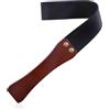 HDGSAFD Frusta da Equitazione 1 Pezzo con Manico in Legno, Frusta da Equitazione in Pelle Pu, Strumenti di Impatto, Accessori per L'Equitazione, Accessori per L'Allenamento di Guida