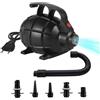 DAJASD Pompa Ad Aria Elettrica, 600W Pompa Elettrica, Gonfiatore Elettrico Portatile Con 5 Ugelli, Pomp Di Aria Elettric Per Piscina Gonfiabile, Tavola Da SUP, Materasso Ad Aria, Palline Da Yoga
