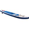 BAFOVY Kit Tavola da Paddle Gonfiabile Kit Stand Up Paddle in Materiale Spazzolato PVC 290 X 76 X 15 Cm Extra Largo e Spesso Pieghevole con di Riparazione della Pompa per Adulti Yoga Pesca Touring