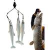 Generico Bass Lures Fresh Water - Swimbait Morbido Flessibile e Riutilizzabile - Esche da Bass Realistiche con Coda a T | per Inshore Offshore Lago Fiume Stagno Mare Traina