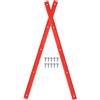 Healvian Protezione per Longboard in ABS Paraurti per Costole Kit per Skateboard da Strada e Skateboard Elettrici Adulto