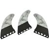 Kaeltsyn Pinna di coda standard in fibra di vetro per stand up paddle board senza strumento per quasi livelli di abilità pinna coda per stand up paddle board