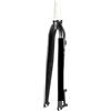 Generico Forcella MTB Rigida Ammortizzata 26/27,5/29 Pollici Universale Dritta/rastremata 28,6 mm con Montante A for Bicicletta(F5-Black Straight)