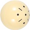 DEEPCRAFF Palla da Biliardo Beige in Resina ad Alta Precisione Superficie Liscia per Tavolo da Biliardo da Pool per Allenamento e Giochi Cinesi 8-Ball