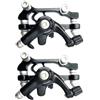 Toddmomy Kit Freni a Disco Meccanici Anteriore e Posteriore per Mountain Bike, in Lega di Alluminio, 1 Paio, Compatibile la Maggior Parte delle Biciclette