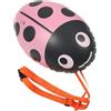VINTORKY Boa da Nuoto Galleggiante per Acque Libere in Pvc Rosa Doppio Airbag, Cintura Regolabile per Sicurezza e Supporto All'apprendimento del Nuoto