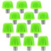 GAROZATION 12 Tacchetti per Scarpe da Calcio M6 in Metallo e Plastica Verdi, Accessori Antiscivolo per Scarpe Sportive per Allenamenti su Vari Tipi di Prato
