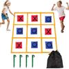 Generic Gioco Lancio Sacchetti Esterno | Divertente passatempo interattivo Cornhole per famiglie | Gioco da esterno di lancio dei sacchetti,Per Campeggio, Attività In Famiglia, Giardino, Picnic, Spiaggia