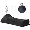 Kaeltsyn Tenda da viaggio facile da montare con struttura compatta e base Oxford resistente all'acqua, perfetta per escursioni a scomparsa