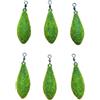Generico Effetto Alga Kit 6 Piombi da Pesca Carpfishing Long Distance con Girella Massimo mimetismo 70-80-90-105-110-120-126-140 gr Piombo Carp Carpa PM Fishing Horizon (6PZ da 120GR)