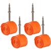 EfforPrac Camera d'aria in TPU per bici da strada 700C x 20-32C, pneumatico ultraleggero da 35 g con valvola FV60 mm o FV80 mm, ammortizzante per cerchioni e freni a disco (4 x FV60 mm)