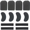 getuse Parastinchi da snowboard, confezione da 12, 5 mm di spessore, cuscinetti protettivi in memory foam per scarponi da sci, autoadesivi, per snowboard