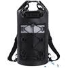 SciFiVisi Borsa Impermeabile, 20L Zaino Impermeabile Dry Bag con Doppia Tracolla, Sacca Impermeabile Mare per Nuoto Kayak Canottaggio Pesca Viaggiare in Bicicletta Spiaggia