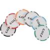 OSALADI Marcatori per Palline da Golf 6 Pezzi, Segnapalline in Plastica ABS Anima in Ferro, Set Colorato per Uomo Donna Ragazzi, Accessori Golf da Campo e Viaggio