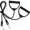 TUXCAXI Accessori per Attrezzature Fitness multifunzionali, Fasce Elastiche, Corde di Resistenza, programmi di Allenamento Completi, Corde per Esercizi di Fitness con trazioni,