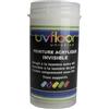 UV FLOOR UVFLOOR UV FLOOR - Vernice UV invisibile rosso fluo, speciale luce nera e ultra viola, 365 nm, fluida e ultra pigmentata, 100 ml