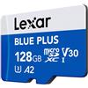 Lexar BLUE PLUS 128 GB MicroSDXC UHS-I
