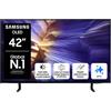Samsung S90F OLED AI TV 42'' QE42S90FAEXZT 4K, Processore NQ4 AI Gen3, 4K AI Upscaling Pro, Schermo antiriflesso, OLED HDR, Dolby Atmos & OTS Lite, Laser