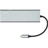 IOPLEE IOPEXTHE7IN1DK609 hub di interfaccia USB tipo-C Grigio