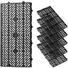 VEVOR Pallet in Plastica, Set da 6 Pallet, Pedane in Plastica Impilabili e Impermeabili con Griglia Traspirante, per Cantine, Magazzini, Supermercati e Negozi, Uso Interno ed Esterno, 60 x 30 x 3 cm