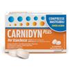 Carnidyn Plus Integratore Alimentare per Stanchezza Mentale e Fisica, 18 Compresse Masticabili Senza Acqua da 3g, Gusto Agrumi